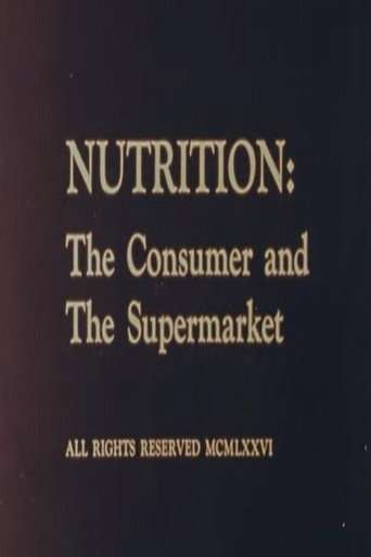 Nutrition: The Consumer and The Supermarket poster