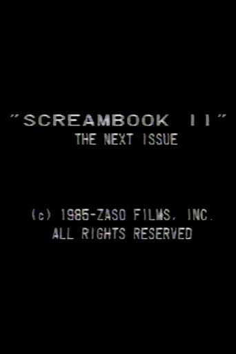 Screambook II poster