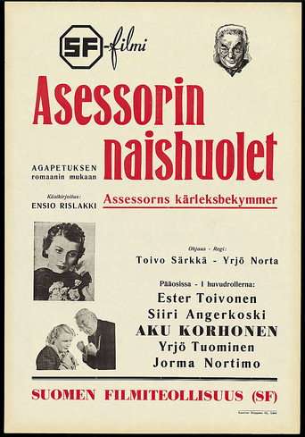 Asessorin naishuolet poster