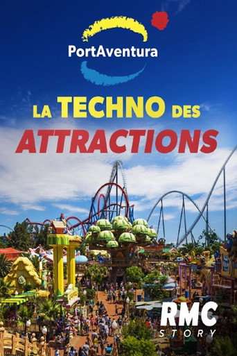 Port Aventura la techno des attractions poster