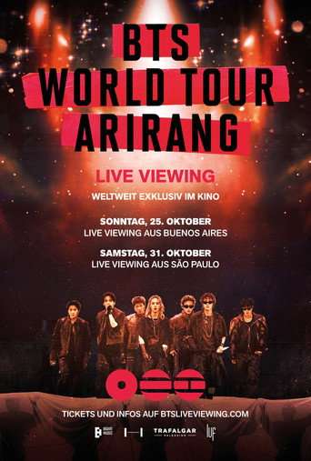 BTS World Tour 'Arirang' In São Paulo: Live Viewing poster