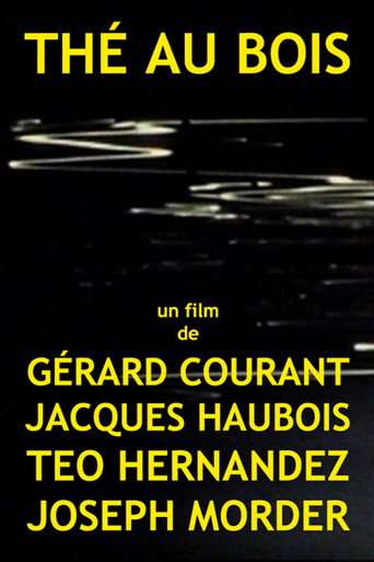 Thé au bois poster