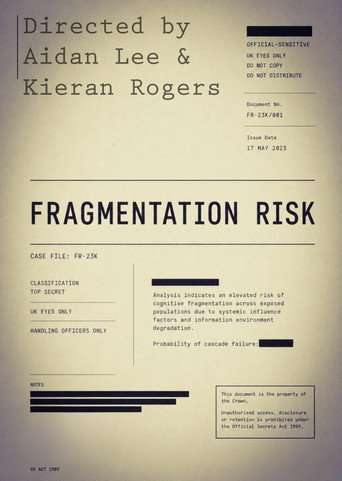 Fragmentation Risk poster