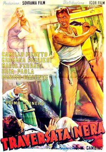 Traversata nera poster