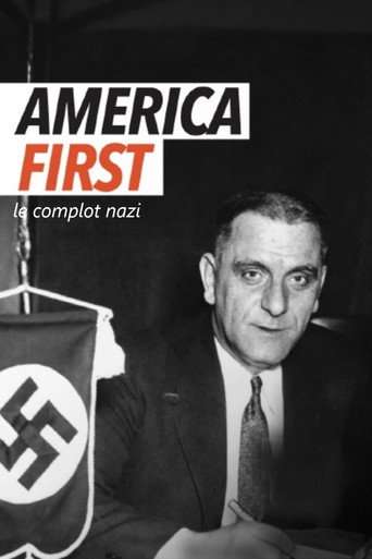 America first, the Nazi plot poster