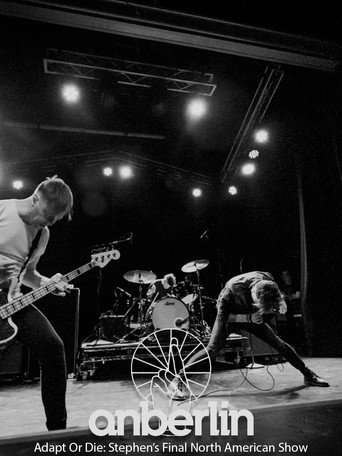 Anberlin - Adapt or Die: Stephen's Final North American Show poster