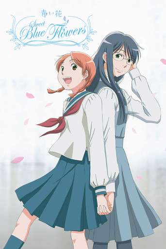 Sweet Blue Flowers poster