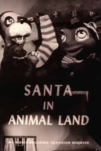 Santa in Animal Land poster