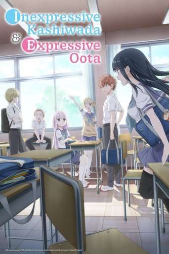 Inexpressive Kashiwada and Expressive Oota poster