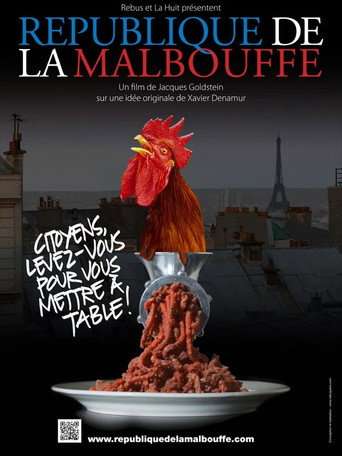 République de la malbouffe poster