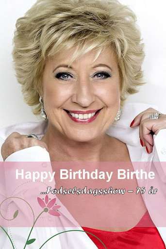 Birthe Kjær: Happy Birthday Birthe - Fødselsdagsshow poster
