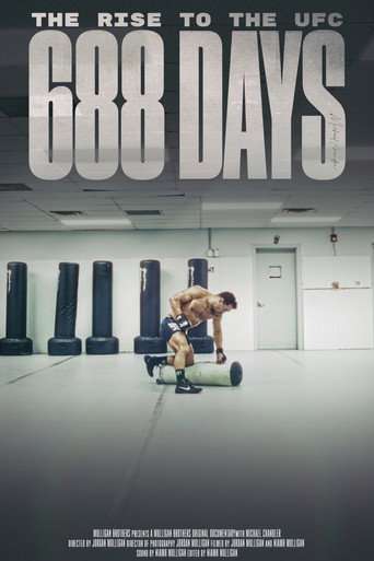 688 Days - The Rise to the UFC poster