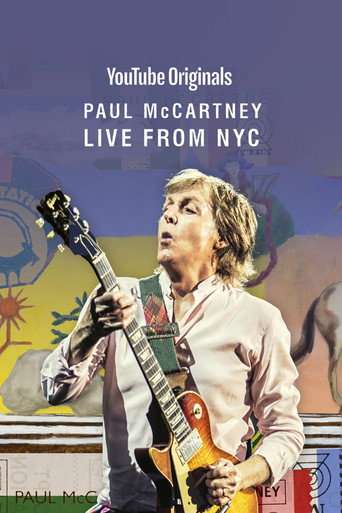 Paul McCartney: Live from NYC poster