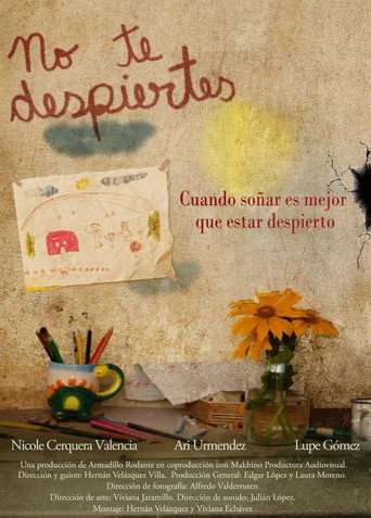 No te despiertes poster