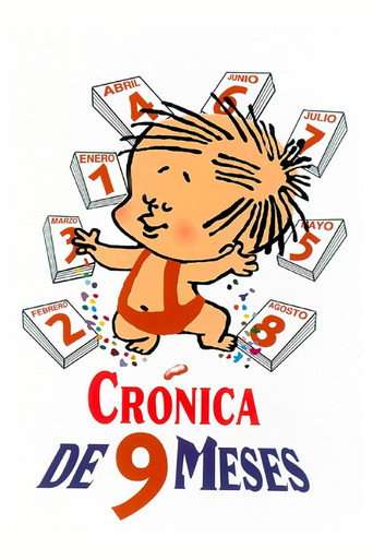 Crónica de nueve meses poster