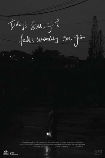 Today's Sunlight Falls Weakly on You poster