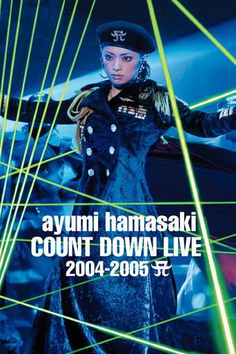 Ayumi Hamasaki Countdown Live 2004–2005 A poster