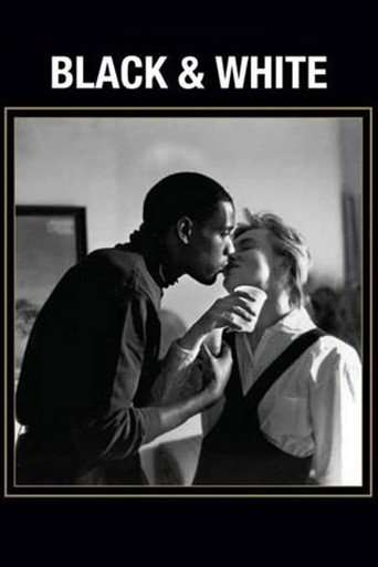 Black and White poster