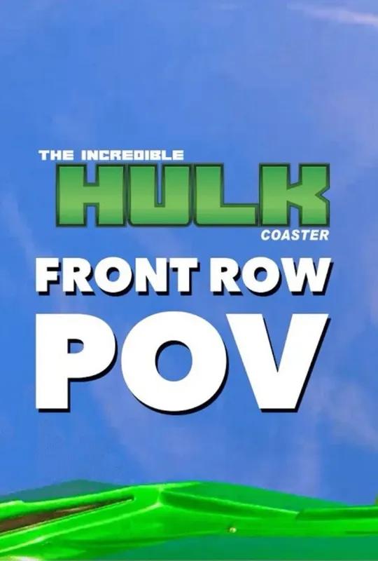 The Incredible Hulk Coaster | Official Ride POV | Islands Of Adventure poster