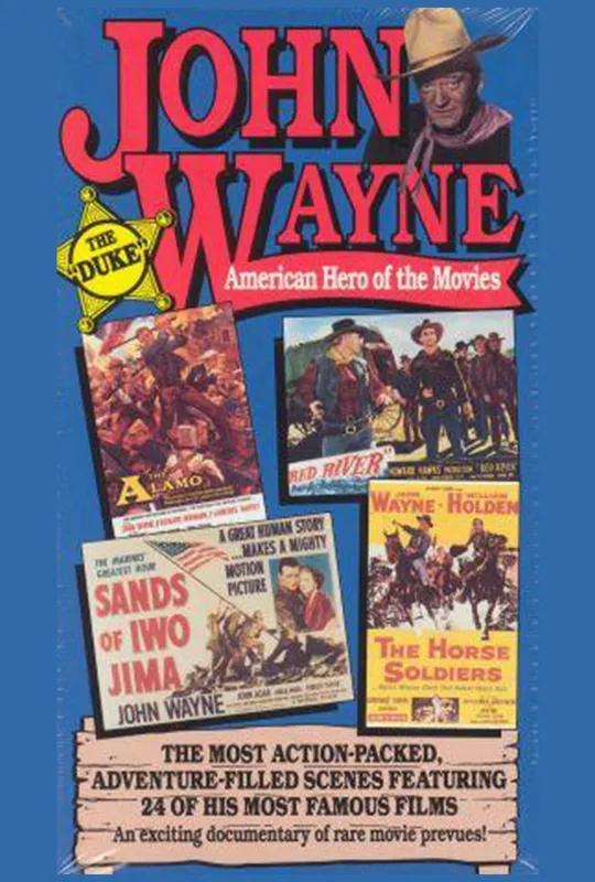 John Wayne: American Hero Of The Movies poster