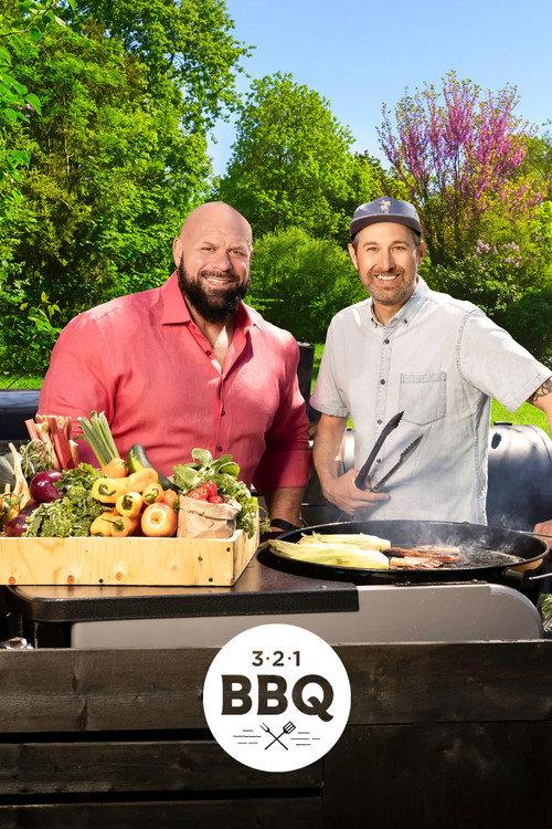 3, 2, 1 BBQ poster