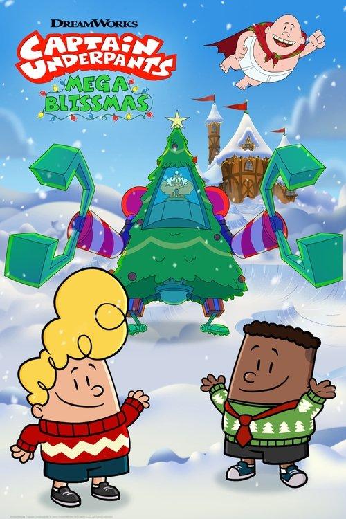 Captain Underpants Mega Blissmas poster