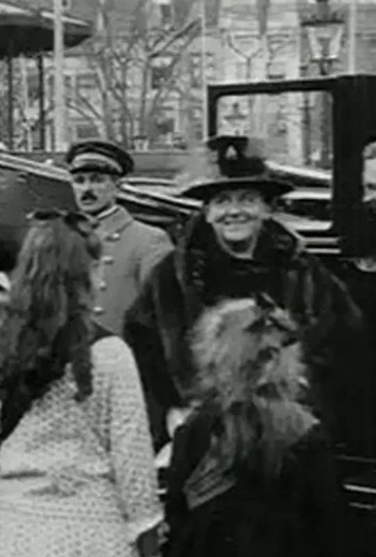 Bezoek H.M. de Koningin aan Maastricht op 1 maart 1919 poster