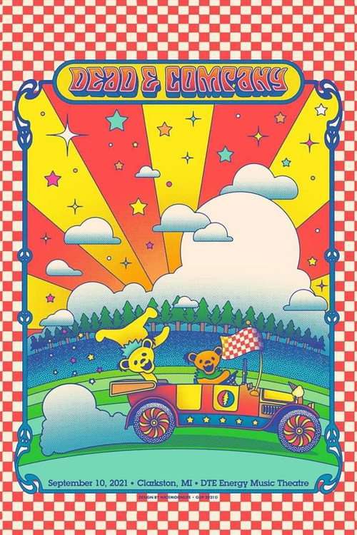 Dead & Company: 2021-09-10 DTE Energy Music Theatre, Clarkston, MI poster