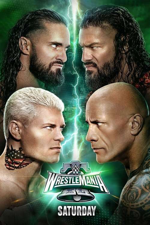 WrestleMania XL Saturday poster