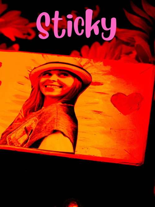 Sticky poster