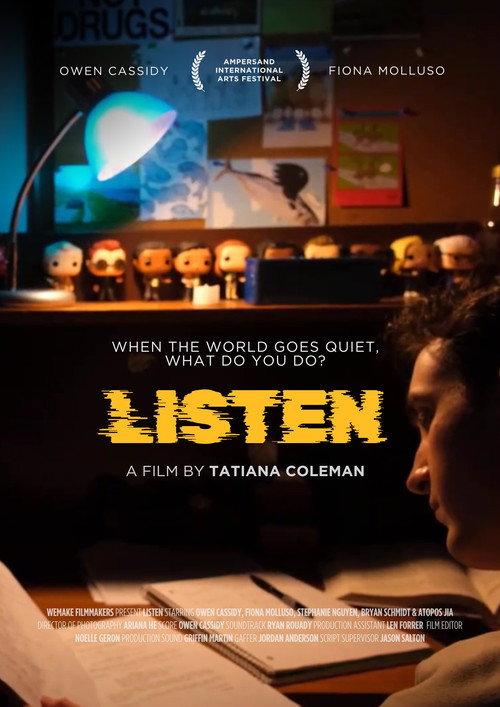 Listen poster