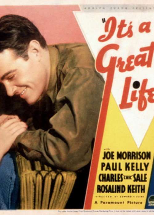 It's a Great Life poster