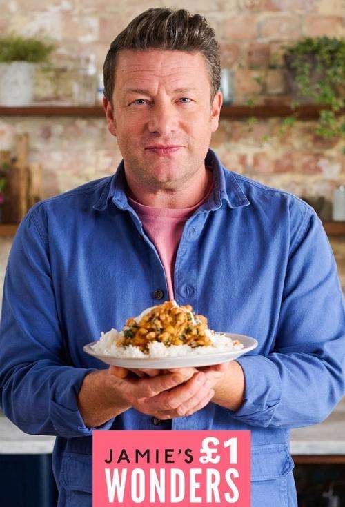 Jamie's £1 Wonders & Money-Saving Meals poster