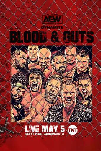 AEW Blood & Guts 2021 poster
