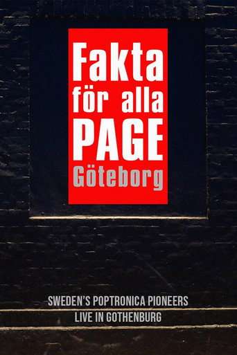 Page – Fakta För Alla Göteborg poster