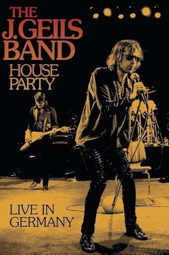J Geils Band: House Party Live in Germany poster