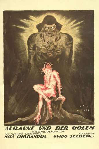 Alraune and the Golem poster