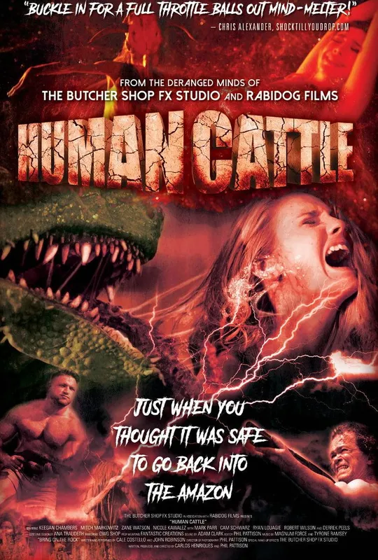 Human Cattle trailer