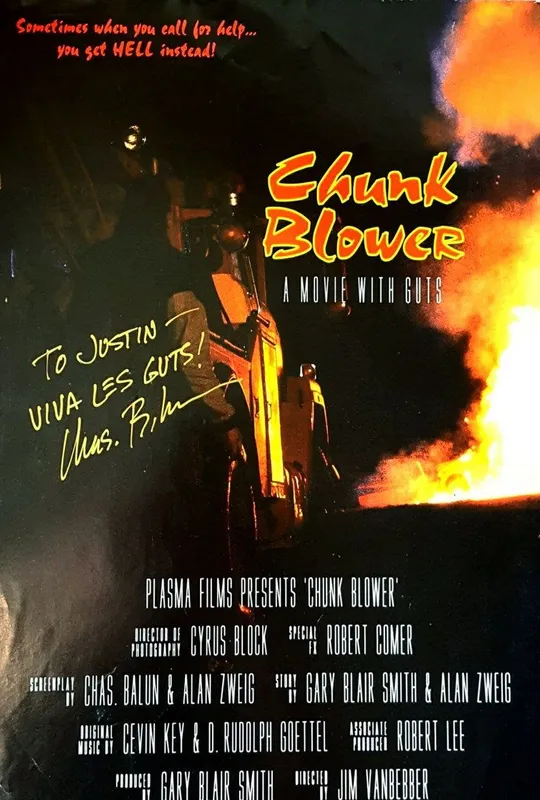 Chunk Blower trailer