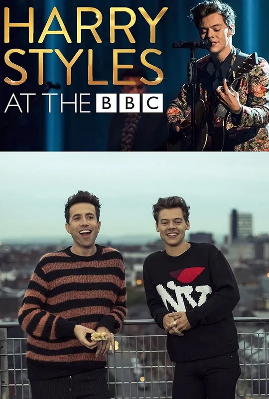 Harry Styles at the BBC trailer