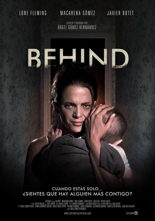 Behind trailer